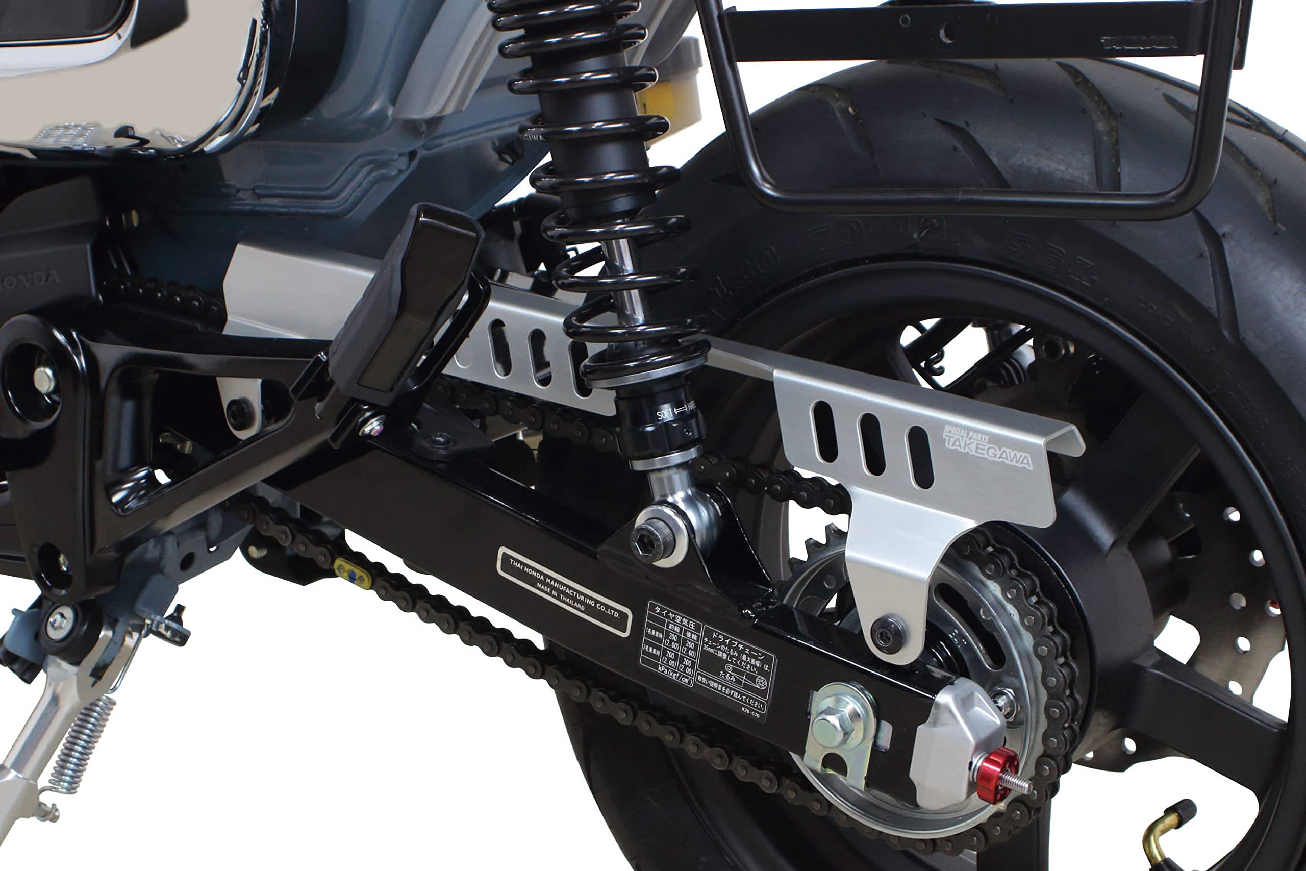 Amazon | スペシャルパーツ武川 (TAKEGAWA) アルミチェーンガード